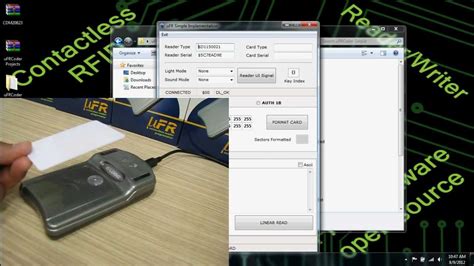 how to read mifare card|MIFARE card reader software download.